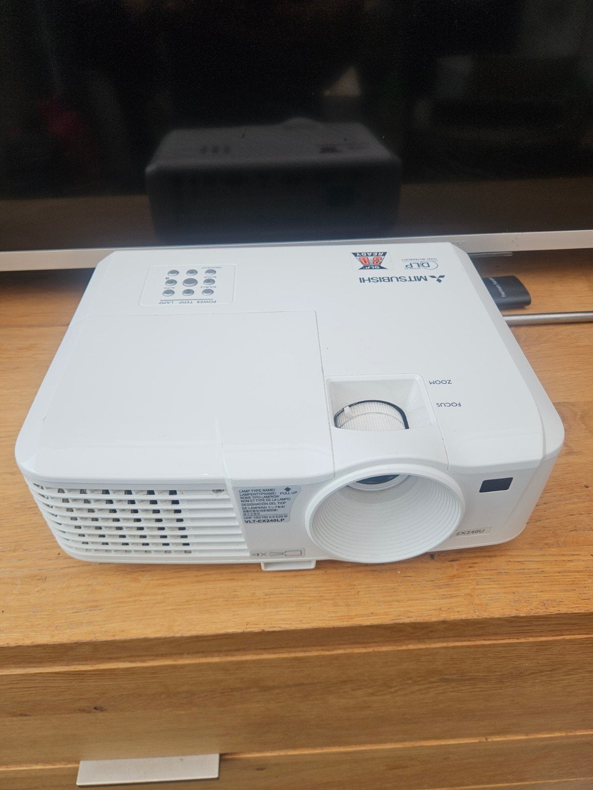 Mitsubishi EX240U DLP Projector - 3D Ready, Gebruikt, Ophalen of Verzenden, DLP, Mitsubishi