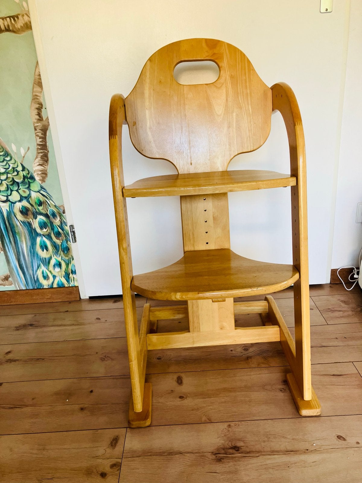 Tiamo Wood Collection Meegroeistoel kinderstoel - Gebruikt, Verzenden, Gebruikt, Meegroeistoel