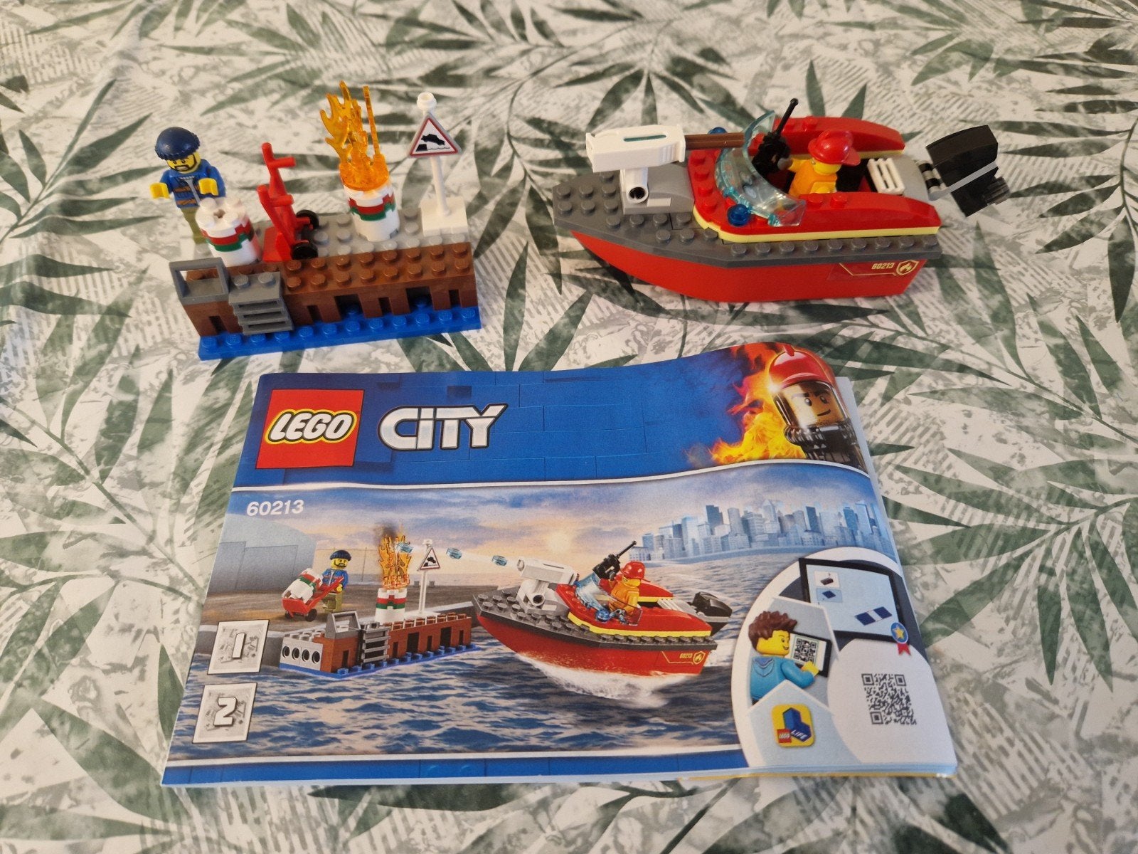 Lego City Brandweerboot 60213, Compleet, City, Lego, Ophalen of Verzenden
