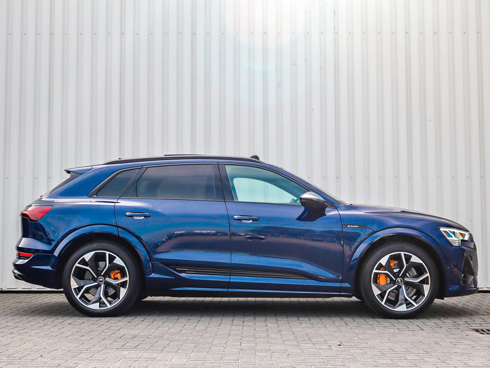 Audi e-tron S 503pk quattro 95 kWh | SoH 93% | Panoramadak |, Automaat, 12 maanden, Zwart, 95 kWh