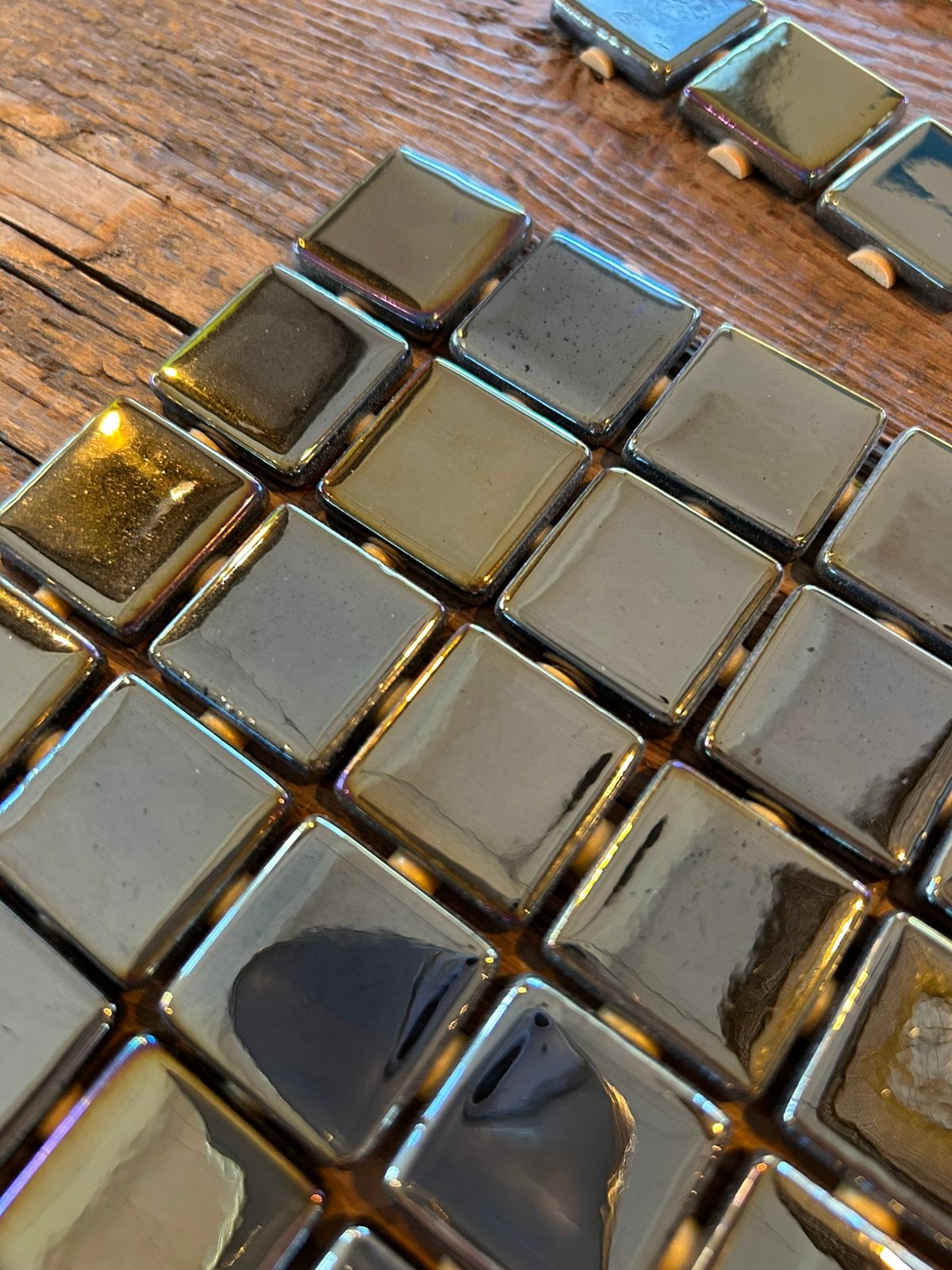 Mozaiek Ezarri Metal Lava - ongeveer 0,75m2, Ophalen, Minder dan 20 cm, Zo goed als nieuw, Minder dan 5 m²