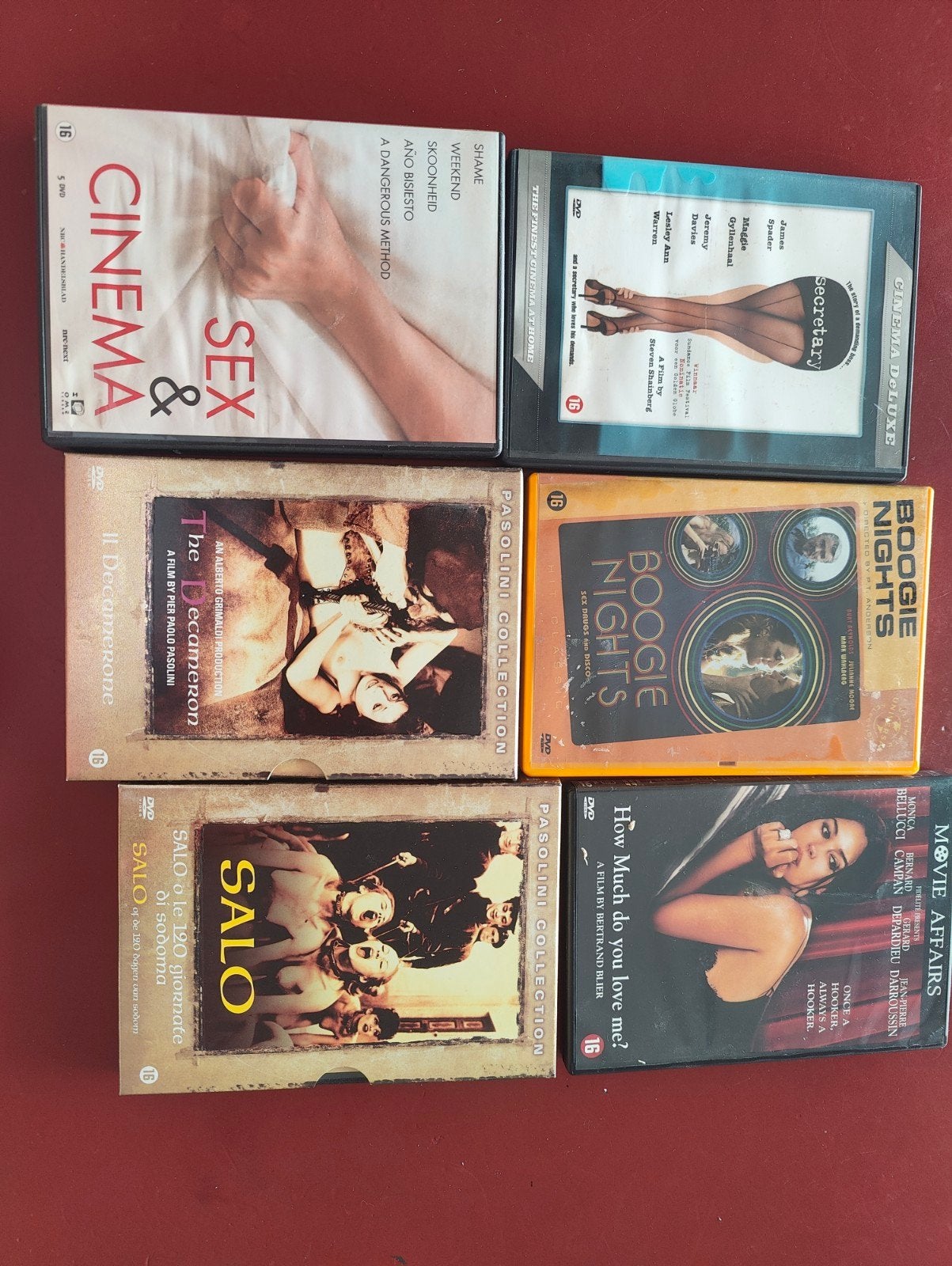 DVD arthouse collectie, oa Decameron en Salo van Pasolini., Ophalen of Verzenden