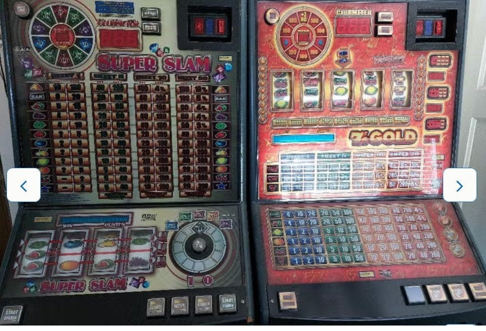 Gokkast Twilight Twinner Super Slam 7 Gold, Euro, Ophalen, Gebruikt, Met sleutels