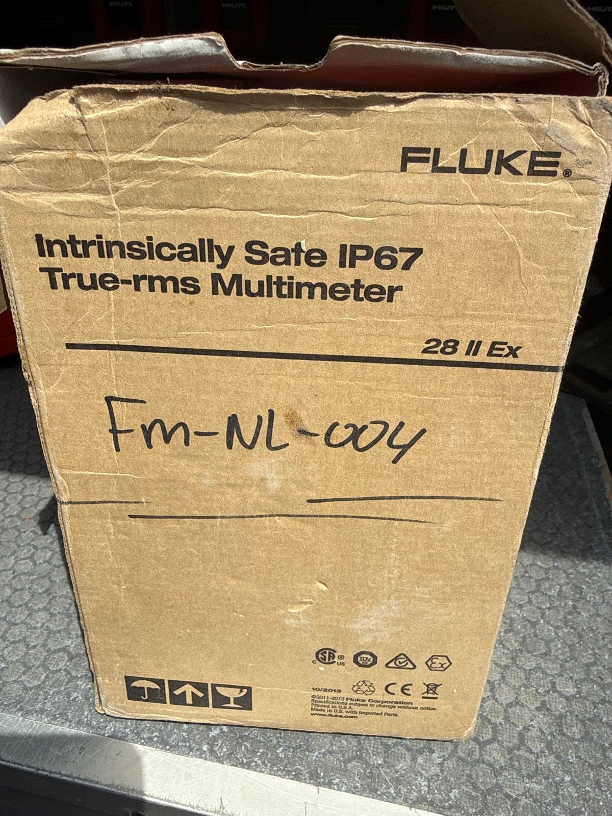 Fluke 28 II Ex Intrinsically Veilig True-rms Multimeter, Ophalen of Verzenden, Zo goed als nieuw, Multimeter