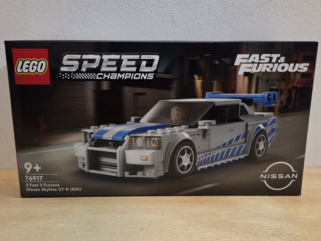(GESEALD) 8x Lego 76917 2 Fast 2 Furious Nissan Skyline GT-R, Ongeopend/sealed, Lego, Nieuw, Ophalen of Verzenden
