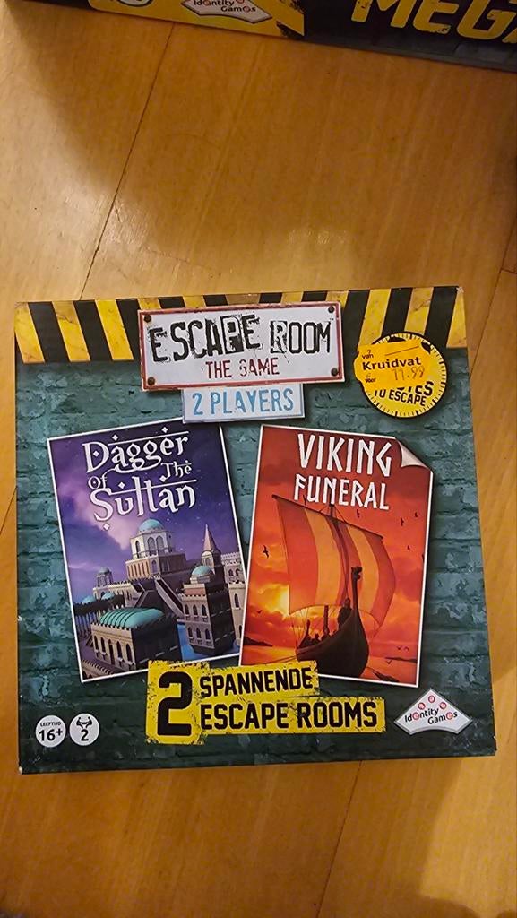 Escaperoom the game, Ophalen of Verzenden