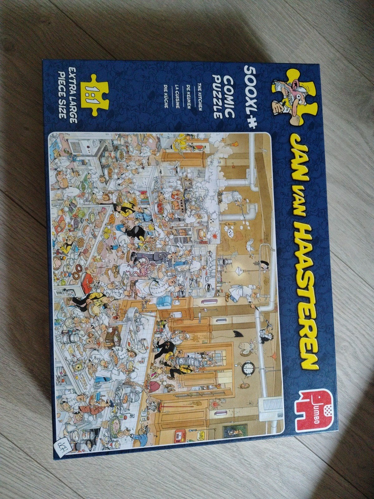 Jan van Haasteren - De Keuken - 500XL Comic Puzzel, Ophalen, 500 t/m 1500 stukjes, Gebruikt, Legpuzzel