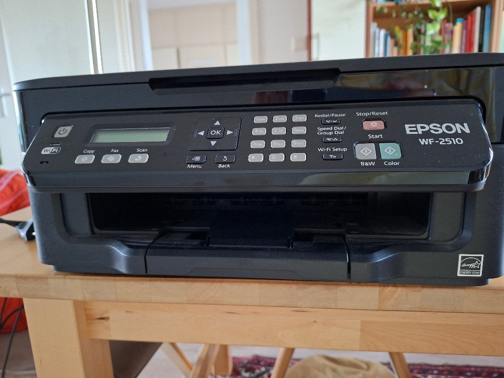 printer + cartridges, Computers en Software, Ophalen, Gebruikt, Epson, Draadloos