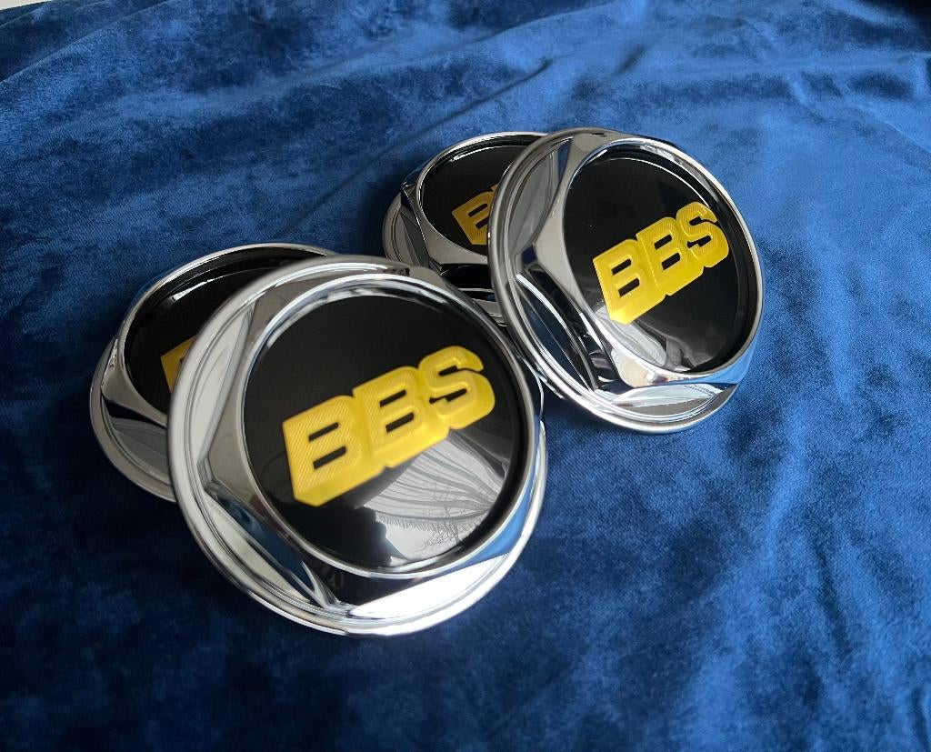 4XBBS EMBLEEM + HOUDER VOOR RM VELGEN KOMPLETE SET 4 KLEUREN, Auto diversen, Wieldoppen, Ophalen of Verzenden, Nieuw