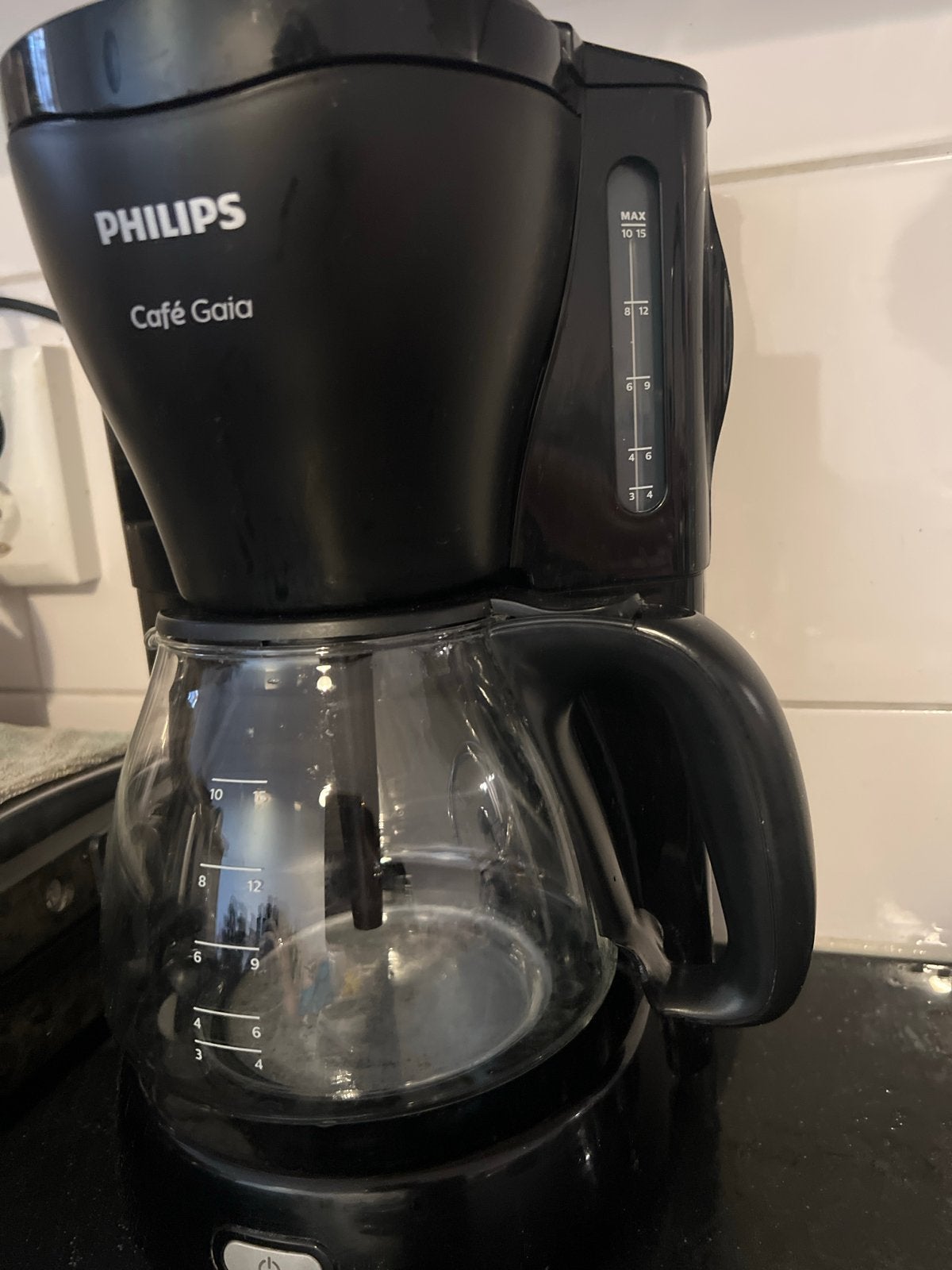 Philips Café Gaia Koffiezetapparaat, Witgoed en Apparatuur, Gebruikt, 10 kopjes of meer, Koffiemachine, Gemalen koffie