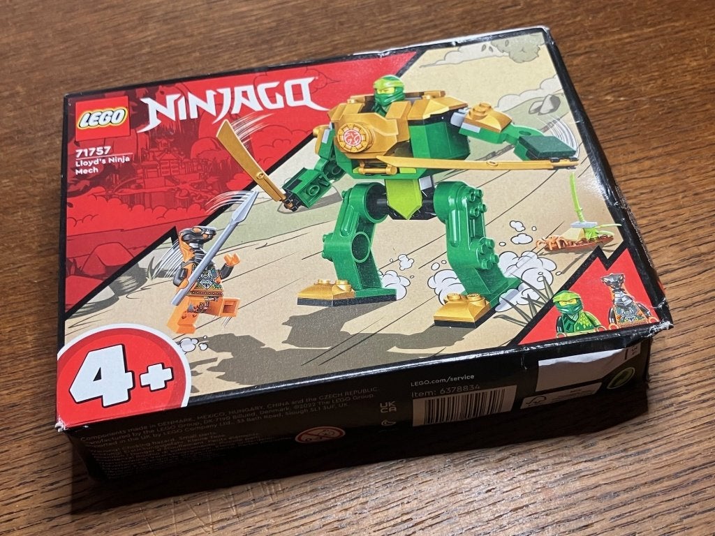 Lego Ninjago Set 71757 - Lloyd's Ninja Mech, Lego, Nieuw, Ophalen of Verzenden, Ninjago