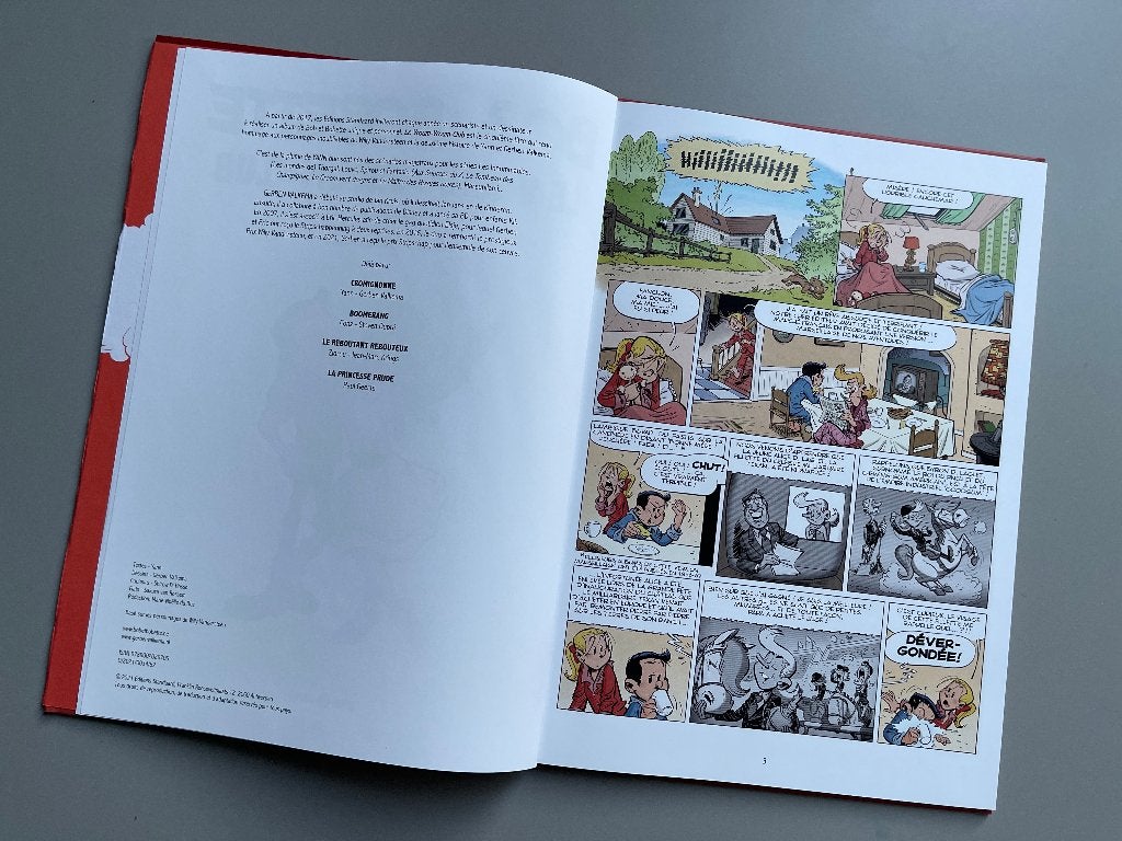 Bob et Bobette 1 - Le Vroum-vroum Club / Nieuw 2021, Eén stripboek, Ophalen of Verzenden, Zo goed als nieuw
