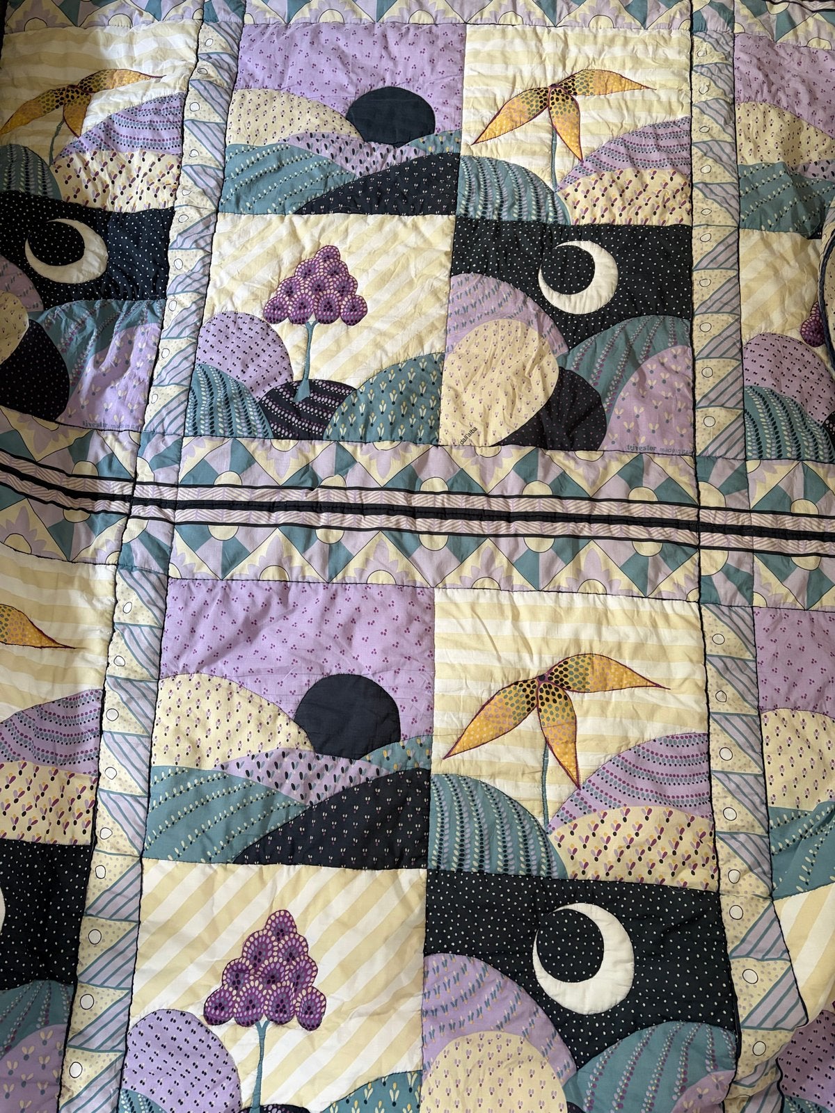 Bedsprei 180x250 cm - Kleurrijk en Uniek Design, Huis en Inrichting, Ophalen, Gebruikt, Eenpersoons, Meerkleurig