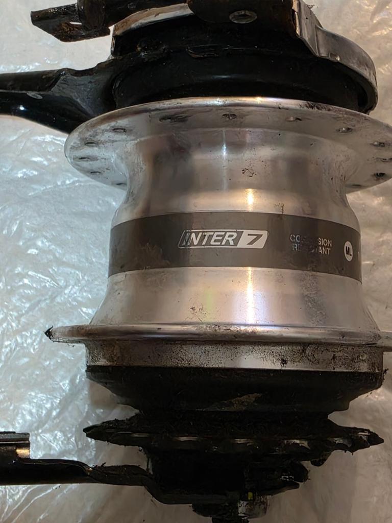 Shimano inter nexus 7 versnellingsnaaf SG-C3000-7R, Ophalen of Verzenden