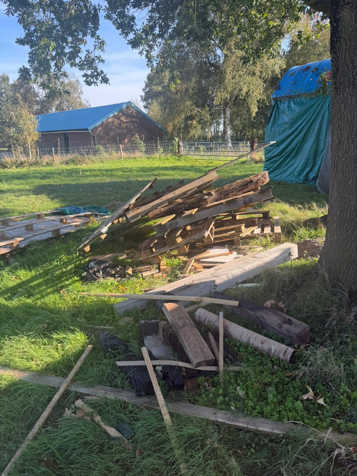 Hout, Minder dan 3 m³, Ophalen