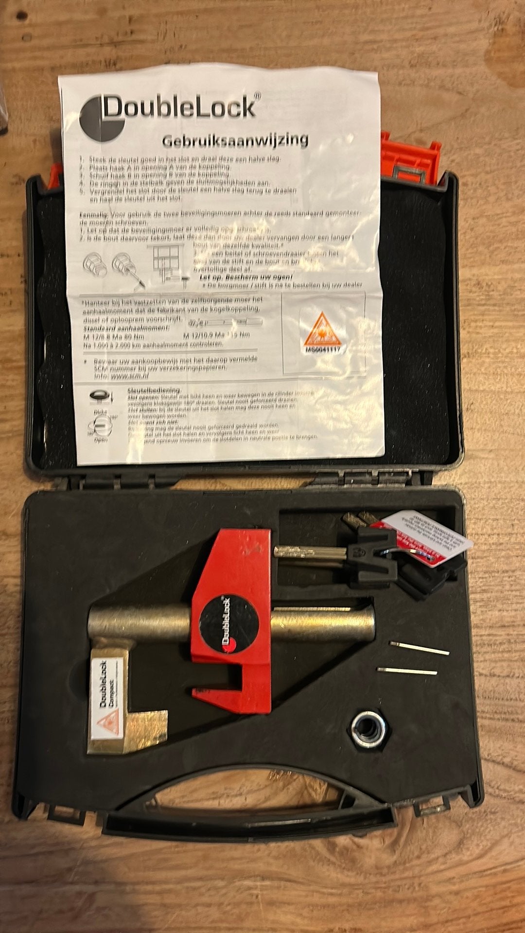 DoubleLock Compact Disselslot - Zo goed als nieuw, Ophalen of Verzenden, Zo goed als nieuw