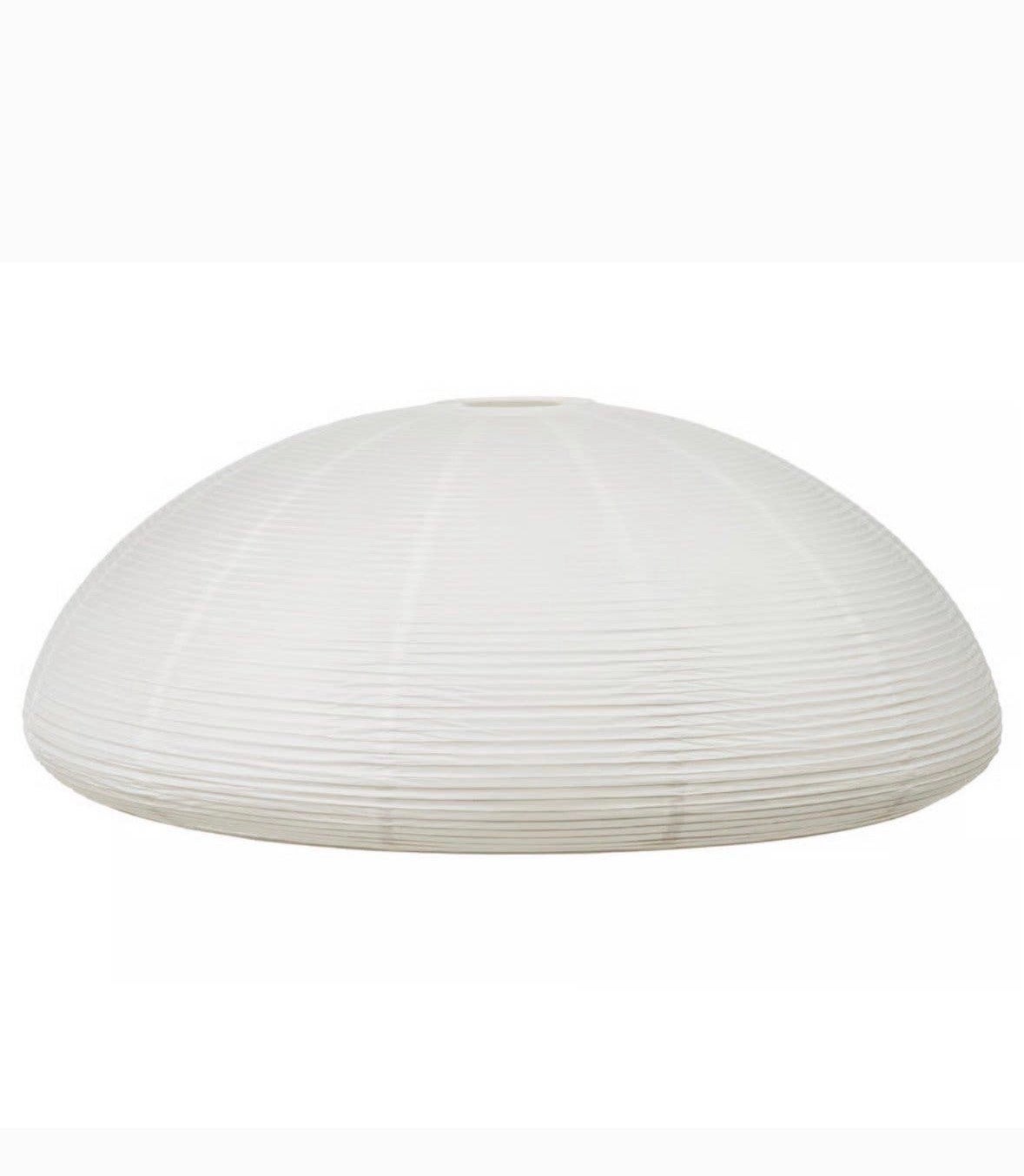 IKEA PS 2026 Witte papieren lampenkap - modern en sfeervol, Huis en Inrichting, Papier/karton, Wit, Nieuw, Ovaal