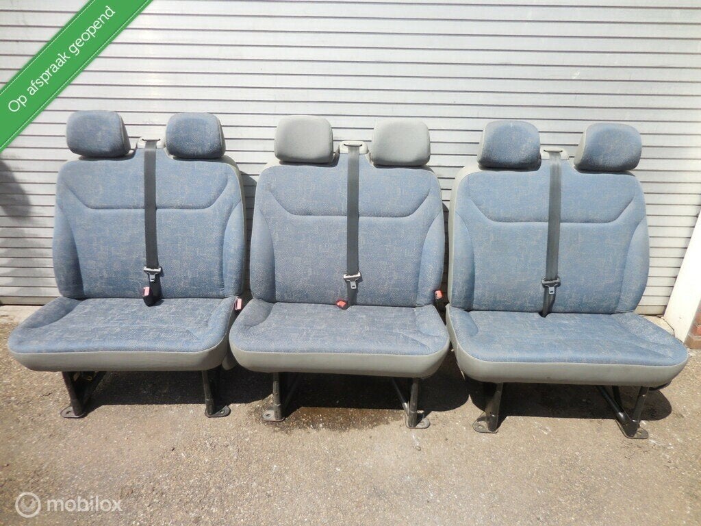 Bank banken Primastar Trafic Vivaro bj '01 - '14, Auto-onderdelen, Interieur en Bekleding, Gebruikt, Ophalen of Verzenden, Nissan