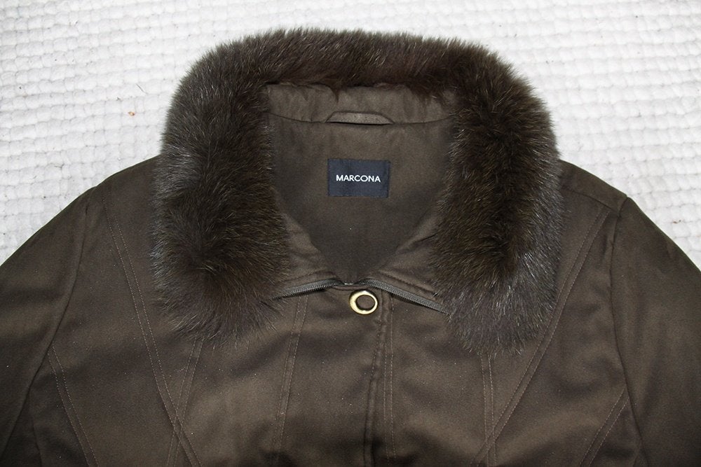 Mooie Marcona Jas (Maat 50) € 75,-, Maat 46/48 (XL) of groter, Ophalen of Verzenden, Zo goed als nieuw, Marcona