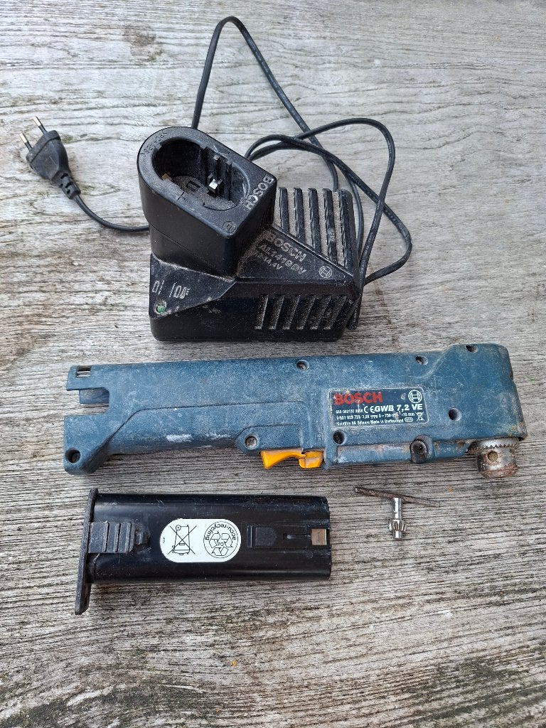 Bosch haakse schroefmachine, Ophalen of Verzenden, Gebruikt