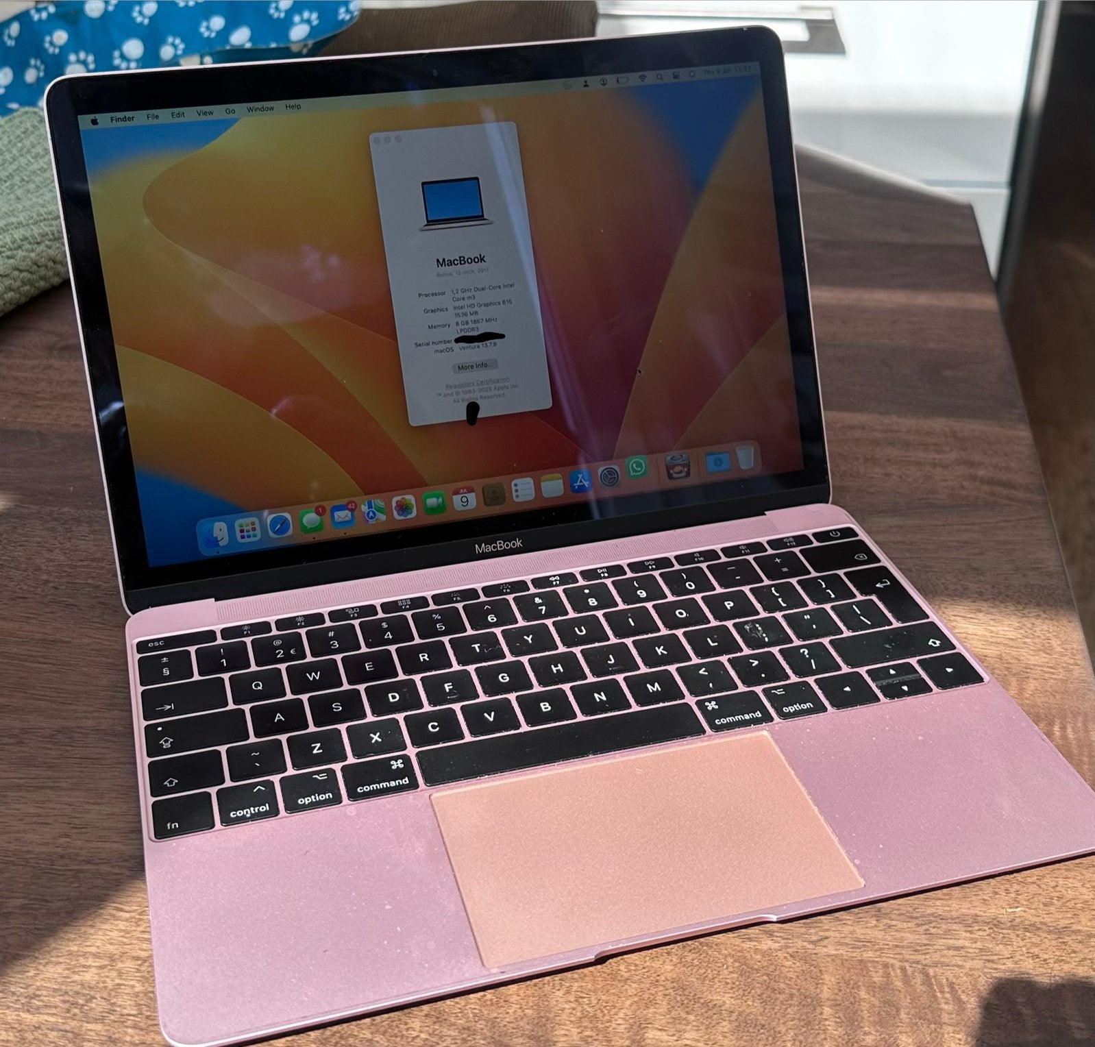 MacBook 12 inch - 2017 Rose Goud, Computers en Software, Apple Macbooks, Ophalen, Minder dan 2 Ghz, 12 inch, Zo goed als nieuw