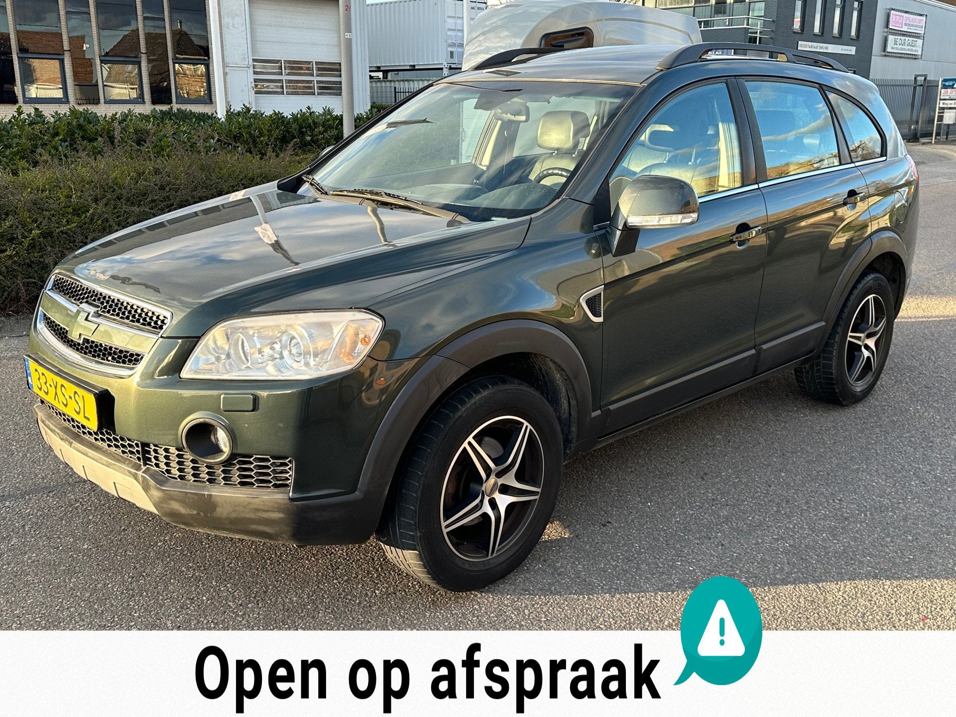 Chevrolet Captiva 2.4i Executive 2007 LEER 7 persoons Clima, Auto's, 136 pk, Gebruikt, 4 cilinders, Bedrijf