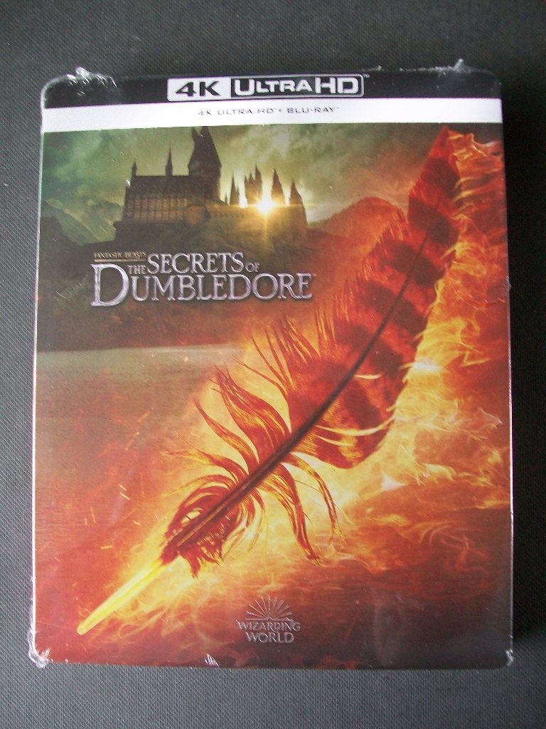Blu-ray 4K Fantastic Beasts Secrets Of Dumbledore Steelbook, Avontuur, Verzenden, Nederlands, Vanaf 9 jaar