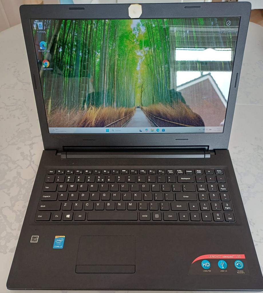 Lenovo ideapad 100, Computers en Software, 2 tot 3 Ghz, Ophalen of Verzenden, Zo goed als nieuw, SSD