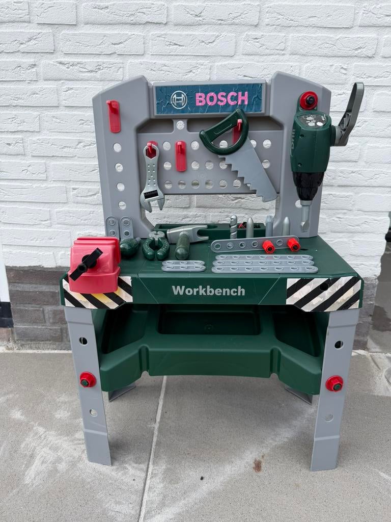 Bosch speelgoed werkbank, Ophalen, Zo goed als nieuw