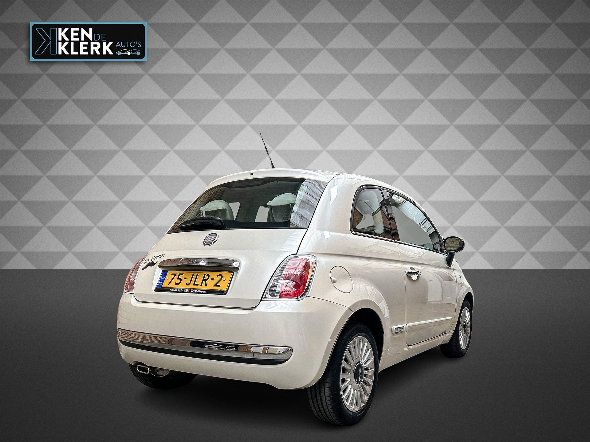 Fiat 500 1.2 Lounge |Automaat |Panorama|Carplay-Navi|Nap!, Auto's, Fiat, Euro 5, Gebruikt, 1242 cc, Origineel Nederlands
