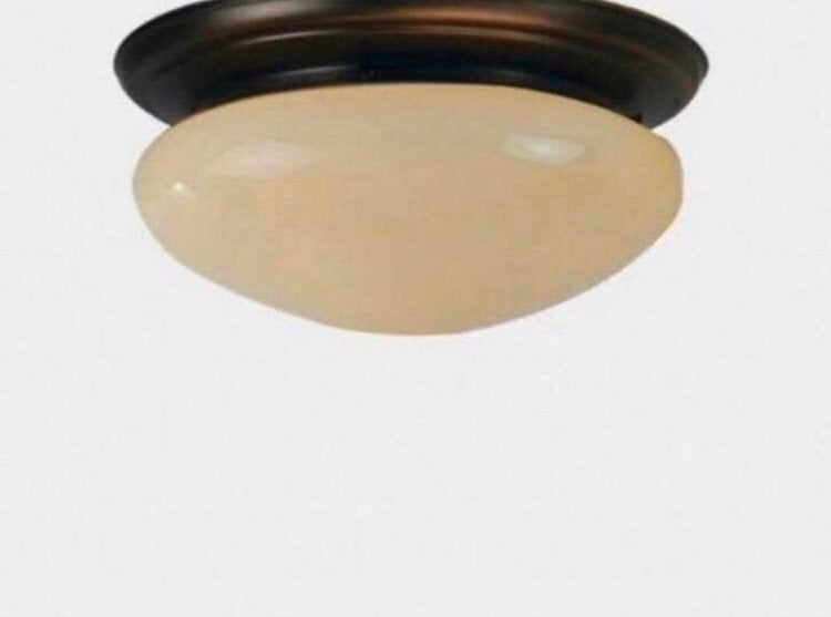 Art Deco Plafondlamp | Planet | ø30 cm | zachtgeel, Ophalen of Verzenden, Zo goed als nieuw