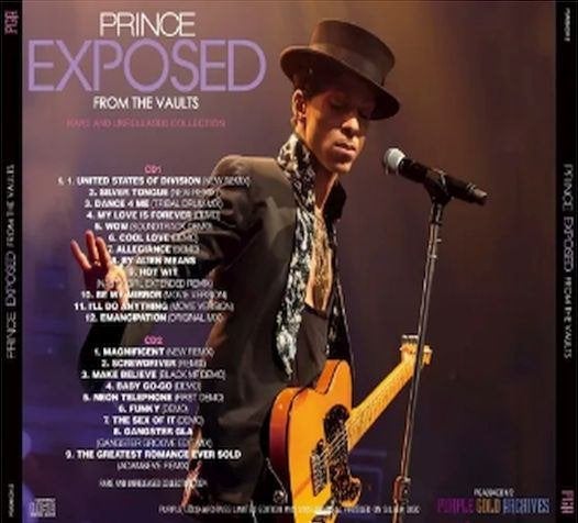 Prince - Exposed From The Vaults (Rare And Unreleased) 2CD, Verzenden, Zo goed als nieuw