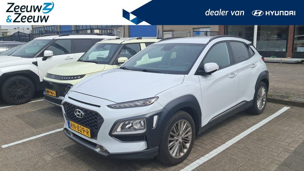 Hyundai Kona 1.0T Fashion |, Auto's, Hyundai, Voorwielaandrijving, 12 maanden, Stof, Euro 6