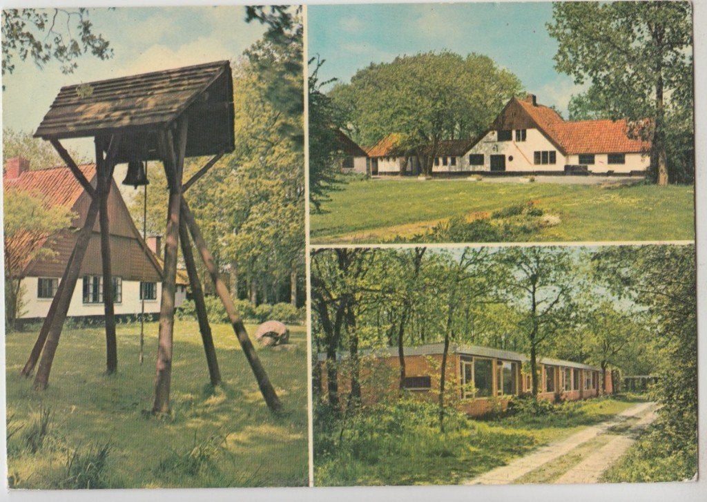 Bakkeveen Volkshogeschool Allardsoog Gelopen 1972, Verzenden, 1960 tot 1980, Gelopen, Friesland