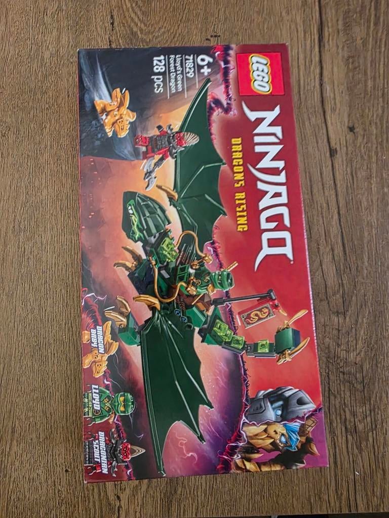 Lego Ninjago  71829 Lloyd's Green Forest Dragon, Lego, Nieuw, Ophalen of Verzenden, Compleet