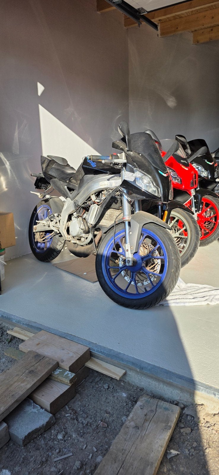 Aprilia RS50 WOK project schakelbrommer.  Gpr50 rs4 50  2008, 6 versnellingen, Gebruikt, Maximaal 45 km/u, 49 cc