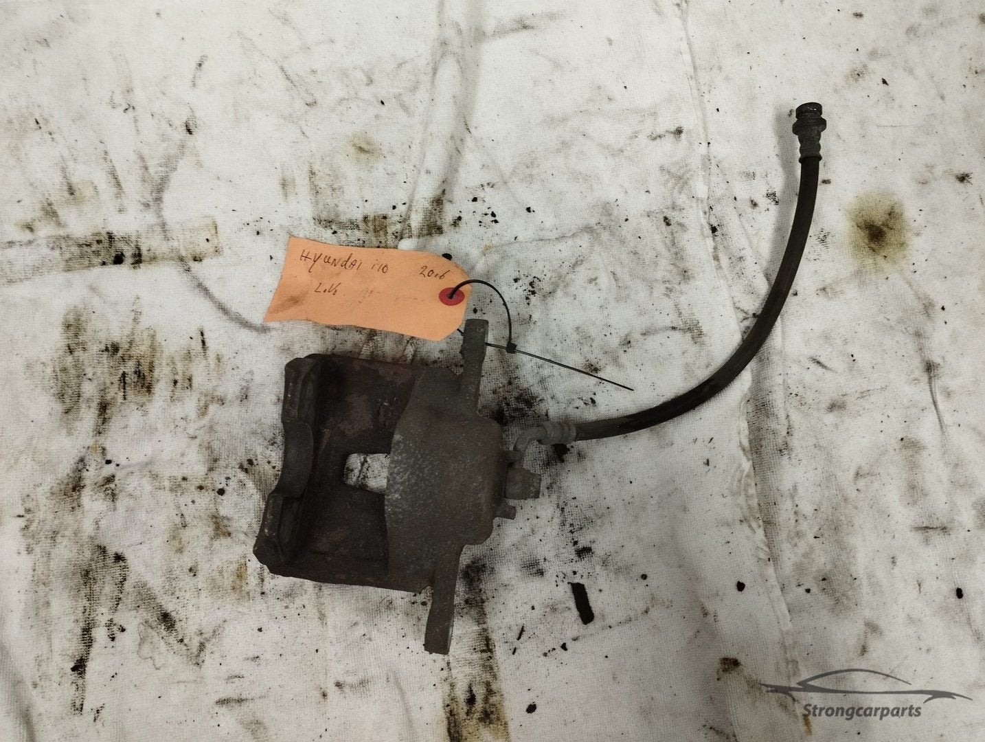 Remklauw Hyundai I10 links voor 581100X300, Gebruikt, -, -, Ophalen of Verzenden