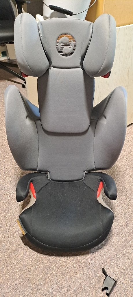 Autostoel Cybex Solution S-Fix Grey, Verstelbare rugleuning, Gebruikt, 15 t/m 36 kg, Isofix