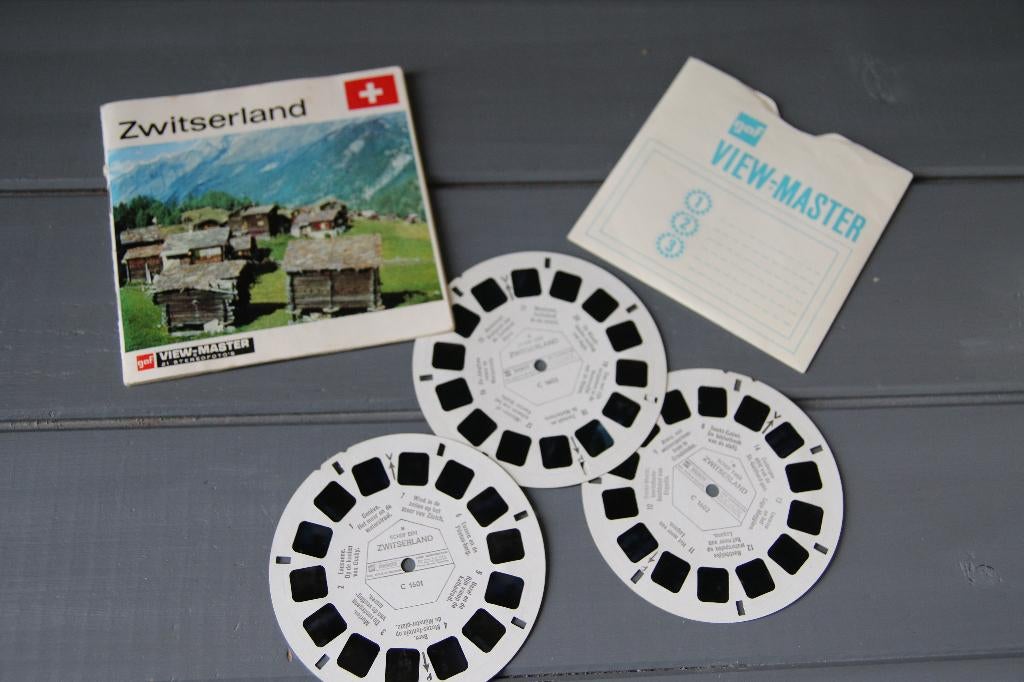 Viewmaster Zwitserland, Verzamelen, Speelgoed, Gebruikt, Ophalen of Verzenden