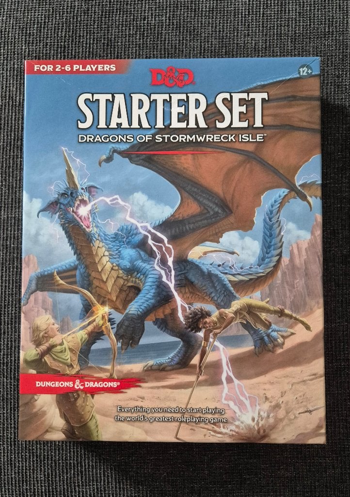 D&D Starter Set: Dragons of Stormwreck Isle, Vijf spelers of meer, Ophalen of Verzenden, Nieuw, Dungeons and Dragons