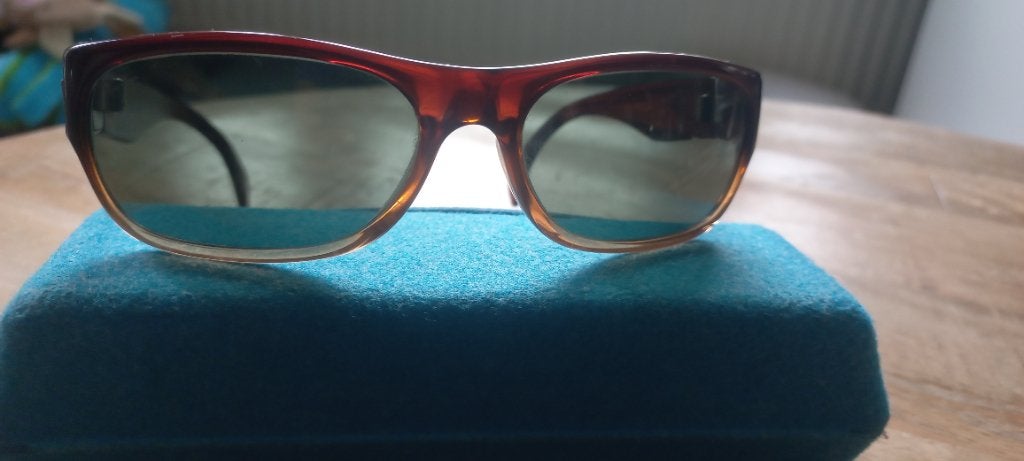 Vintage rayban w2750, Sieraden, Tassen en Uiterlijk, Gebruikt, Zonnebril, Bruin, Ophalen of Verzenden