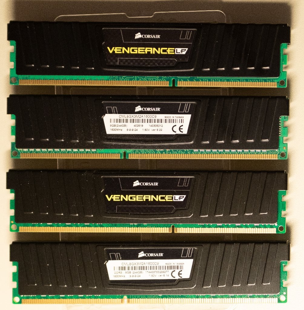 Corsair Vengeance LP 2 x 8GB DDR3 geheugen, Computers en Software, RAM geheugen, Gebruikt, 1.600 MHz, DDR3, Ophalen of Verzenden
