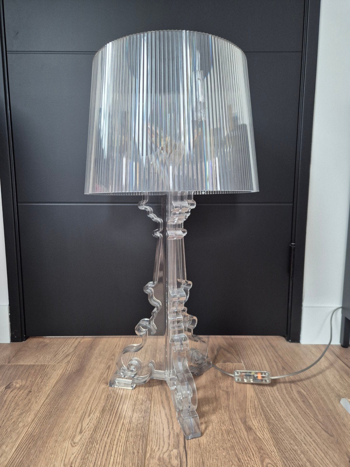 Kartell Bourgie lamp, Huis en Inrichting, Ophalen, Kunststof, E14 (klein), Met stekker