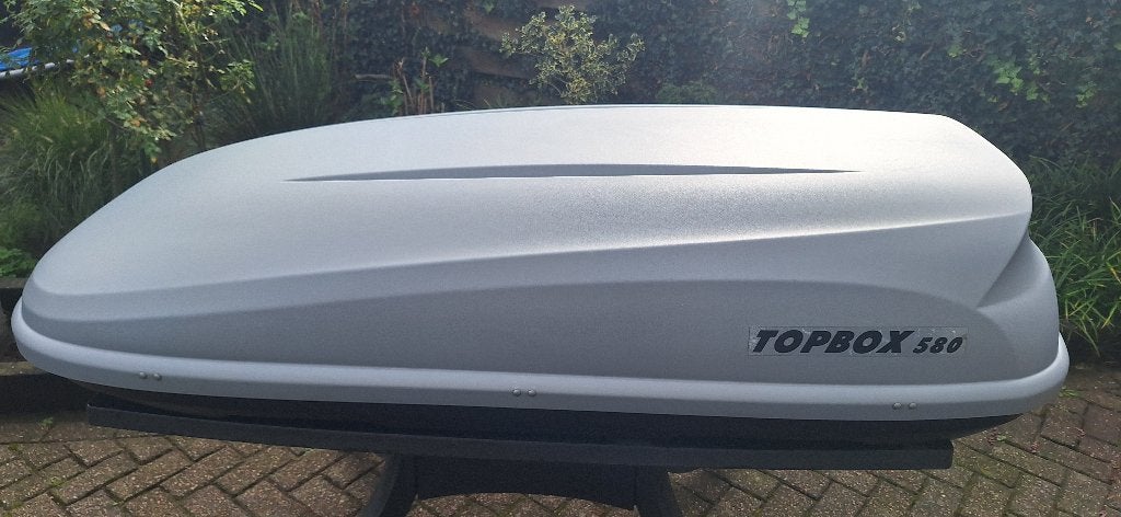 Grote Topbox 580 Dakkoffer ( 580 Liter ), Ophalen, Gebruikt