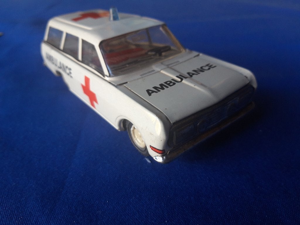 Opel Rekord A Ambulance - blik DDR - nieuwstaat !, Ophalen of Verzenden, Zo goed als nieuw, Auto