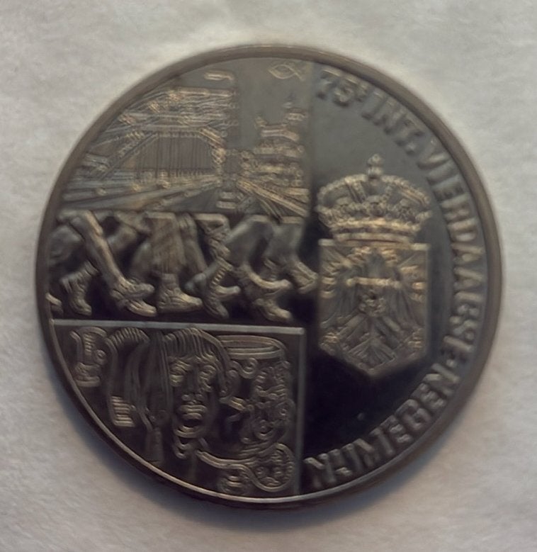 2½ ECU 1991 – 75e Vierdaagse Nijmegen – koper-nikkel, Verzenden, Overige materialen, Nederland