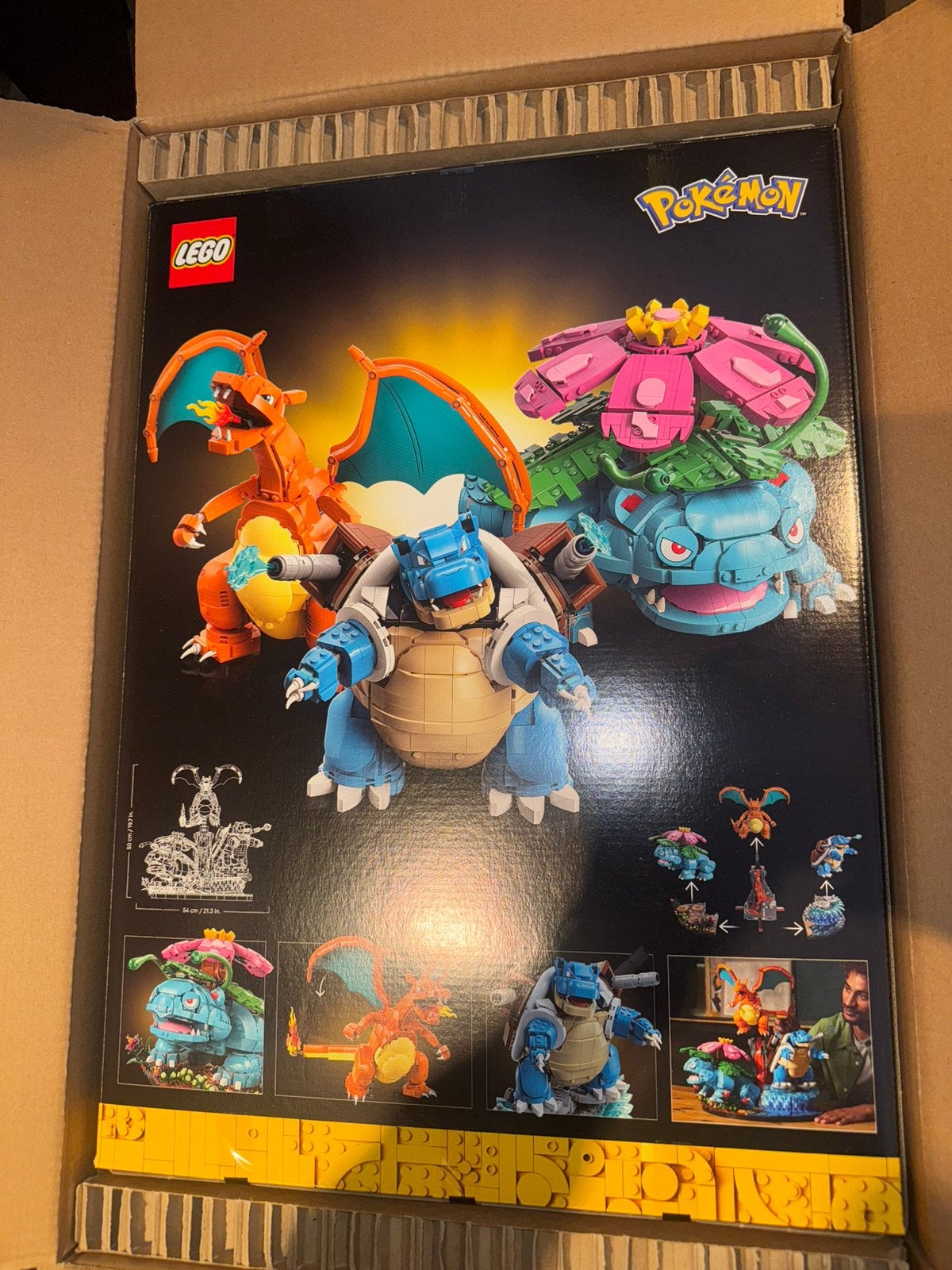 Lego Venusaur, Charizard en Blastoise sealed set 72153, Ophalen of Verzenden, A, A, A