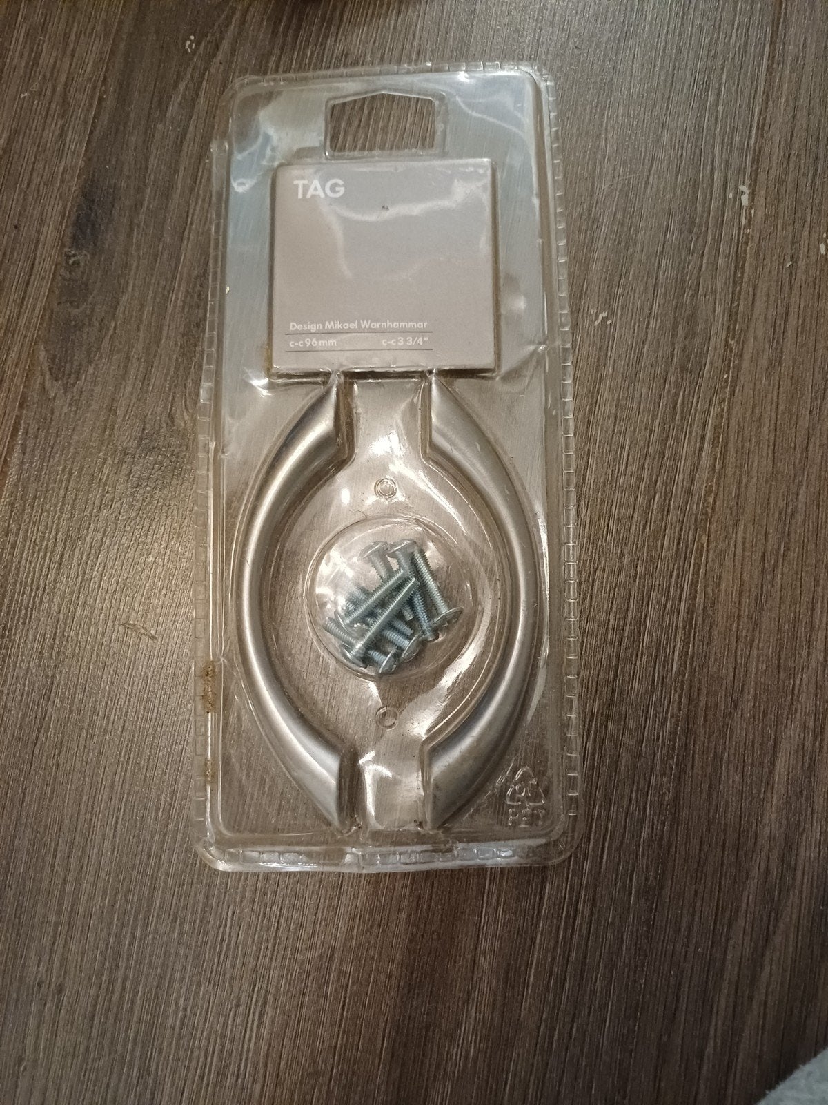 Tag Ikea handgreep, Ophalen, Nieuw, Rvs
