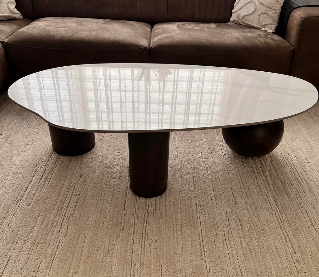 Organisch Salontafel Z,g.a,n, Huis en Inrichting, Ophalen, Overige materialen, 100 tot 150 cm, 50 tot 100 cm