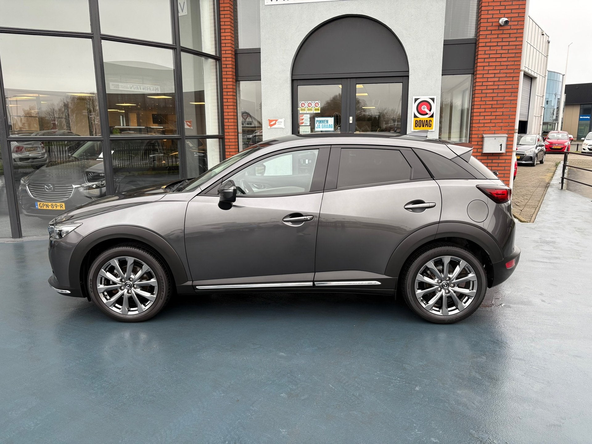 Mazda CX-3 2.0 120 GT-M KIZOKO AUTOMAAT LEDER STOELVERWARMIN, Auto's, Gebruikt, Euro 6, 4 cilinders, 1192 kg